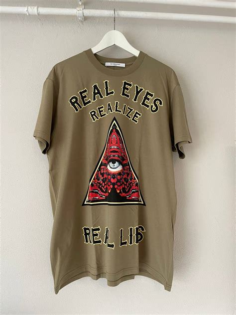 givenchy real eyes shirt|Givenchy Real Eyes Columbian.